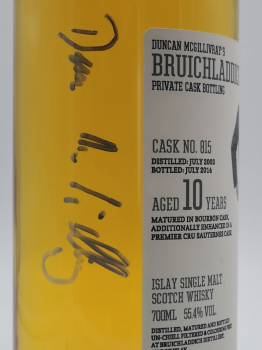 Bruichladdich Privat Cask 10 Jahre 0,7L