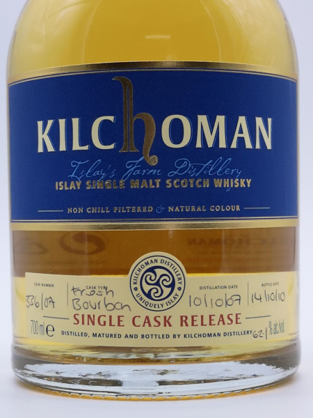 Kilchoman Single Cask for Whiskyschiff 2010  0,7 L